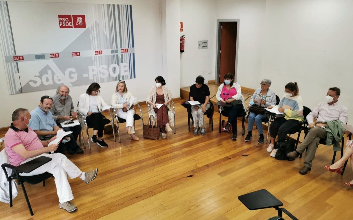 Reunión constitutiva do grupo de traballo de Sanidade da Comisión Executiva da agrupación socialista de Pontevedra