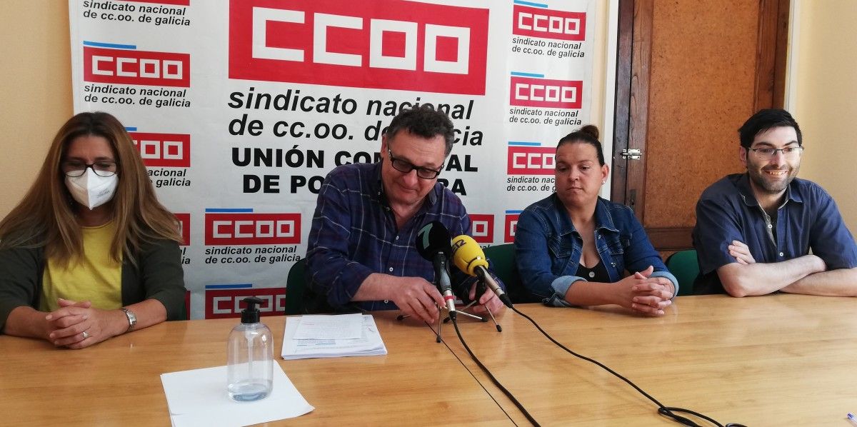 Rolda de prensa de Comisións Obreiras