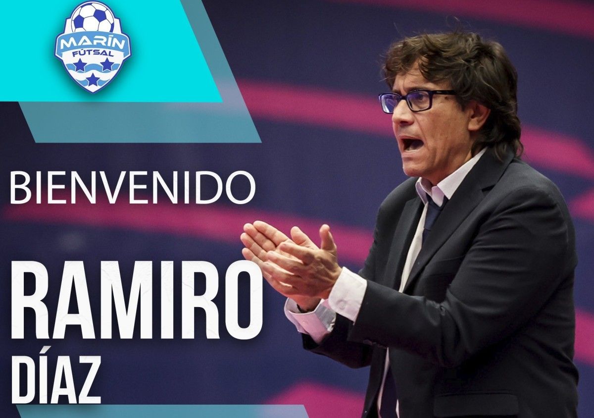 Ramiro Díaz, novo adestrador do Marín Futsal para a tempada 2022/23