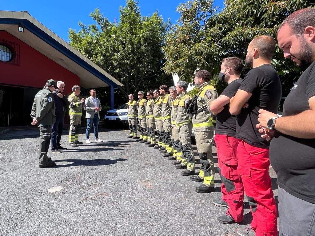 Encontro con membros das brigadas forestais 