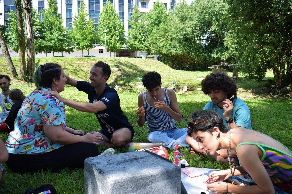 Festa do Orgullo 2022 no parque dos Gafos 