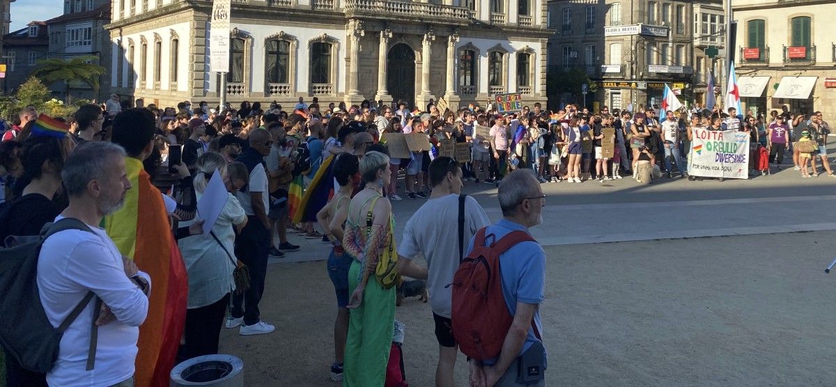 Manifestación do Orgullo en Pontevedra 2022