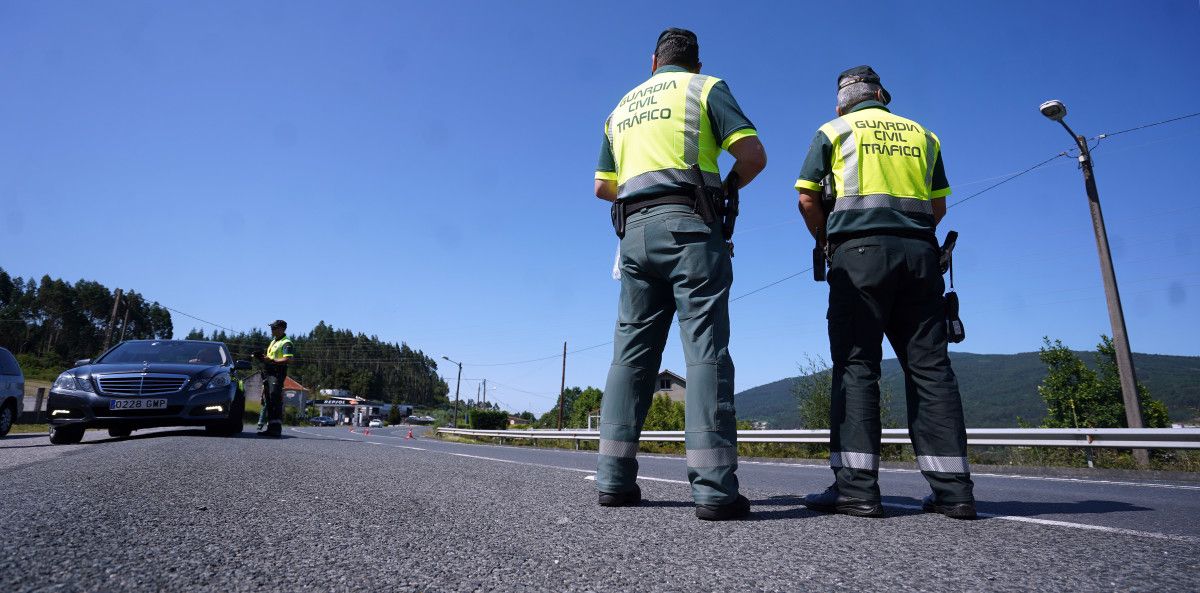 Control de la Guardia Civil de Tráfico
