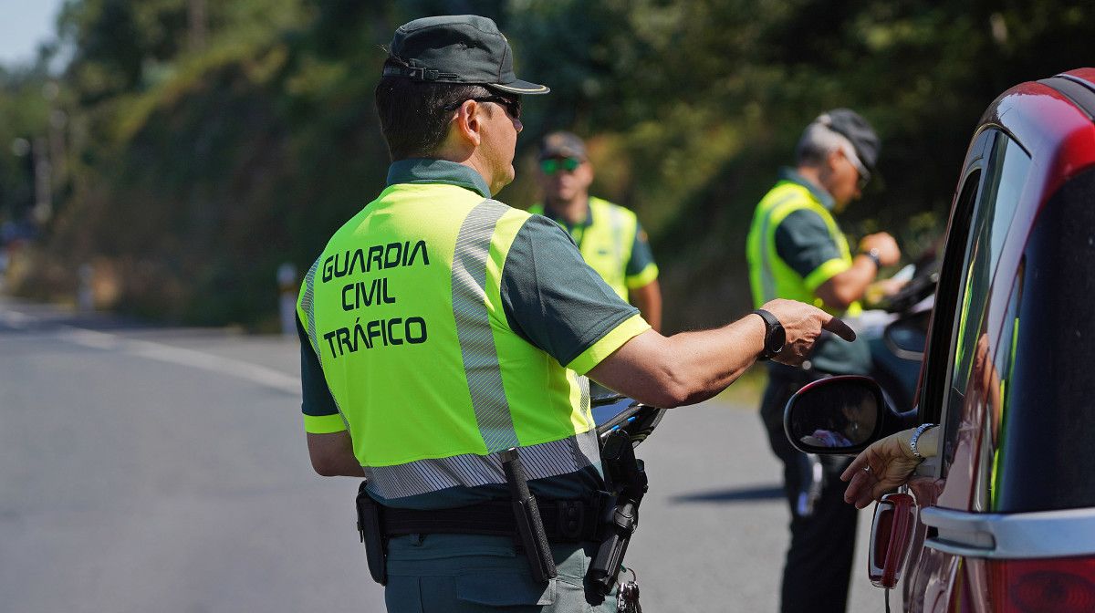 Control de la Guardia Civil de Tráfico