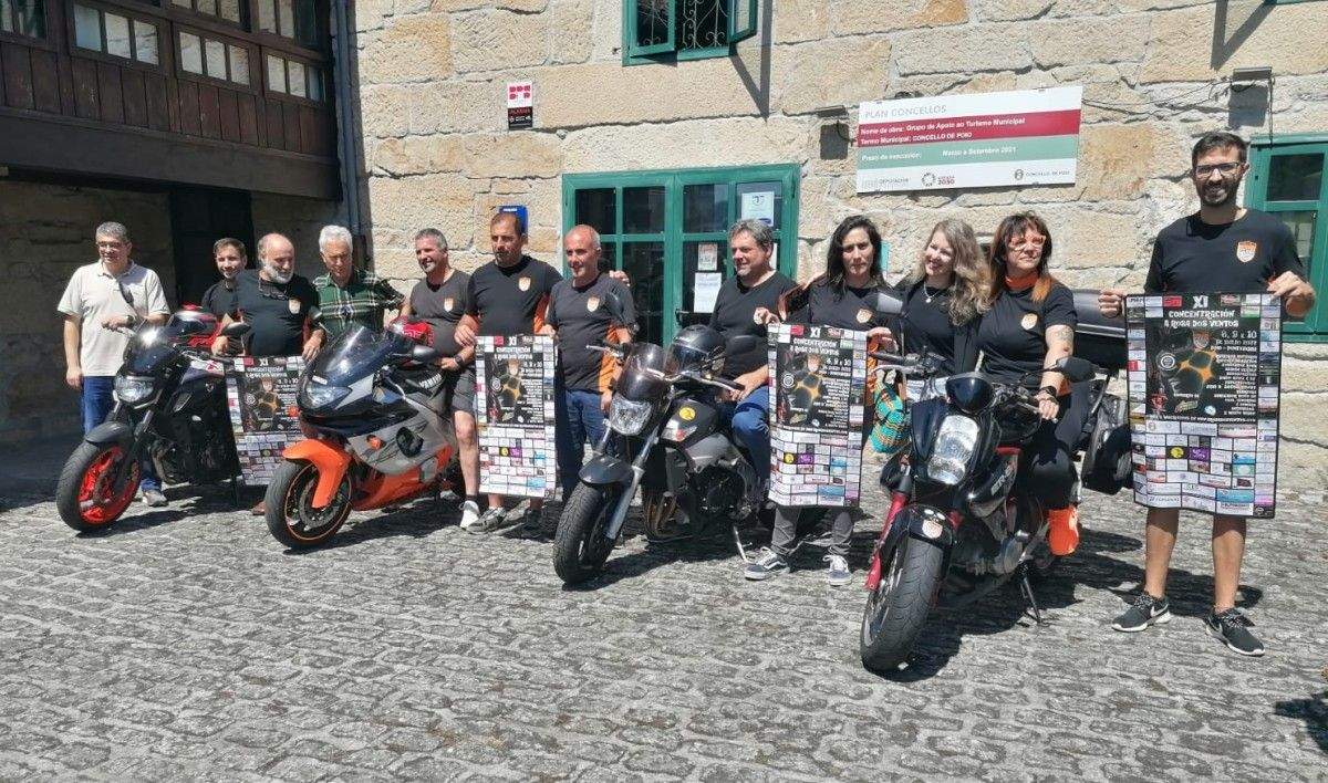 Presentación da Concentración Moteira A Rosa dos Ventos