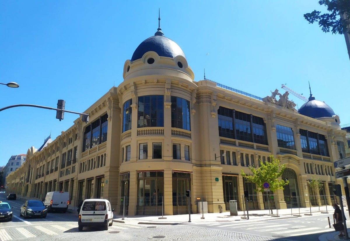 Mercado do Bolhão en Porto