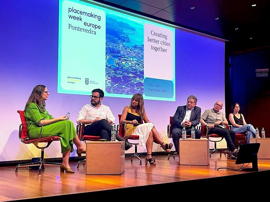 Presentación no Museo Reina Sofía de Madrid da Placemaking Week Europe que se celebrará en Pontevedra
