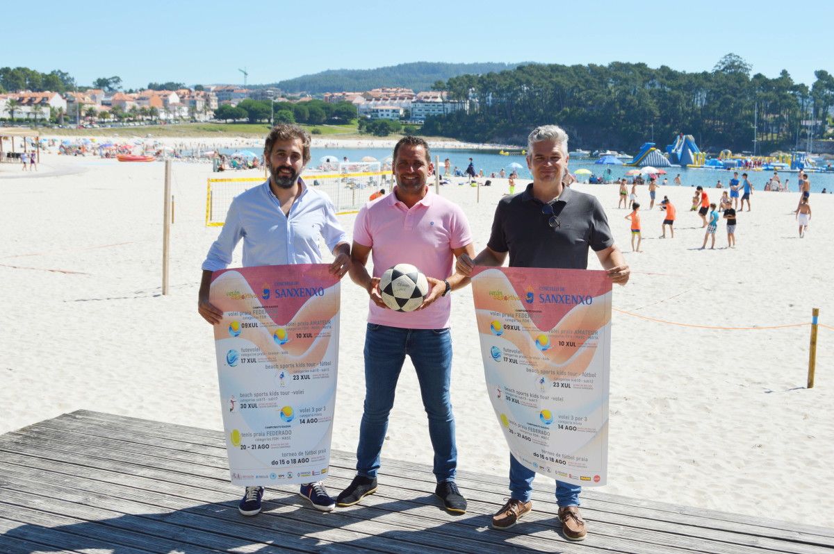 Presentación do verán deportivo en Sanxenxo