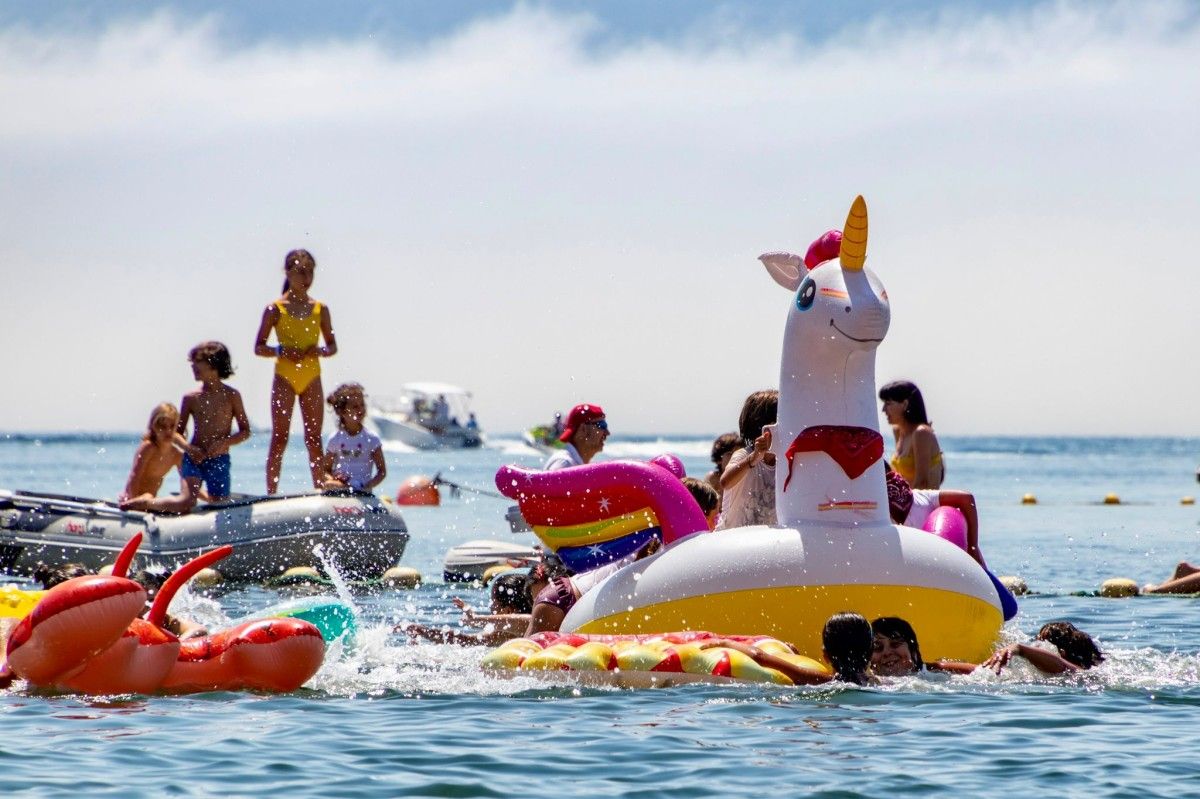 Mundial de colchonetas en Sanxenxo