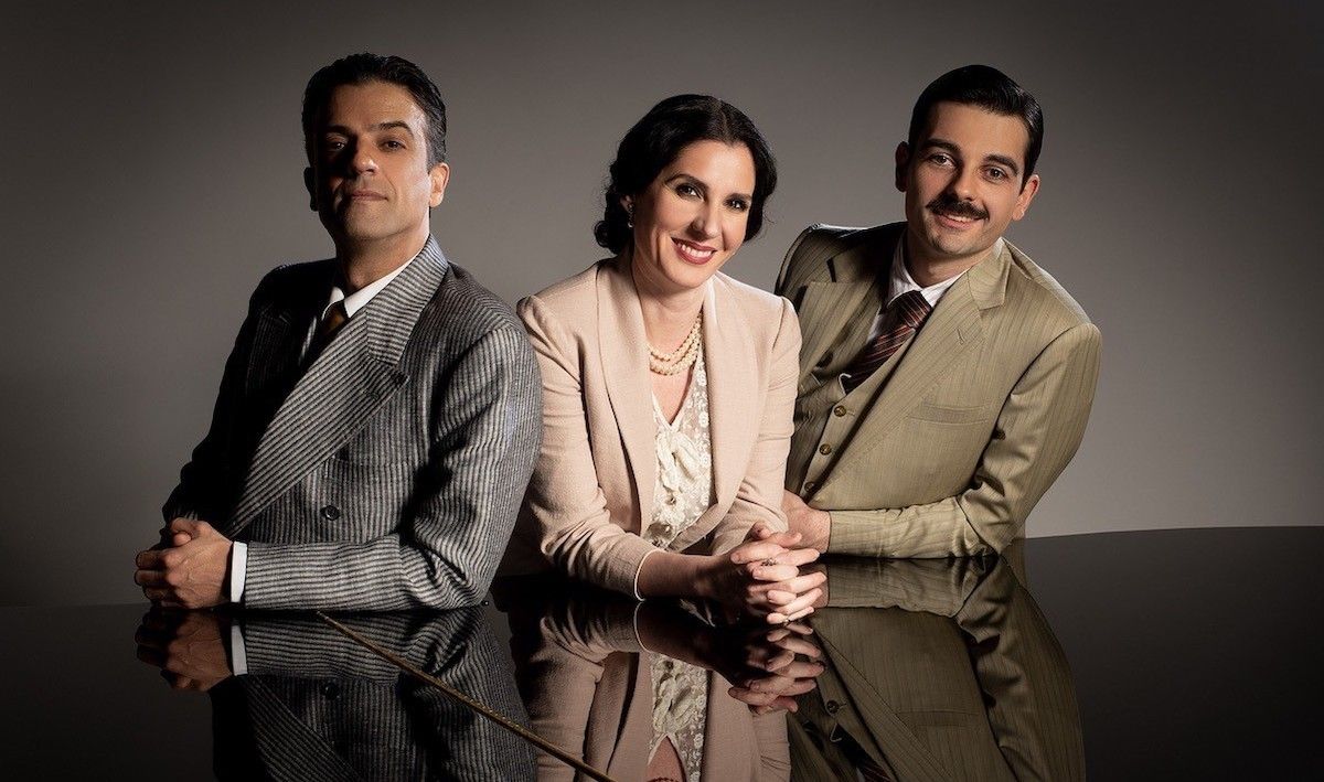 Diana Navarro, Avelino Piedad e Alejandro Vera 