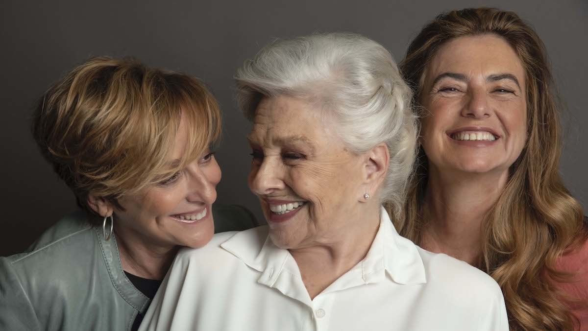 Lola Herrera, Ana Labordeta y Lola Baldrich