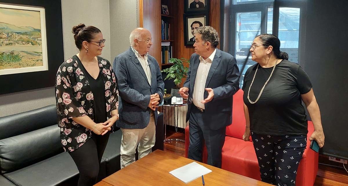 Recepción do alcalde aos organizadores da Capital Española da Gastronomía 