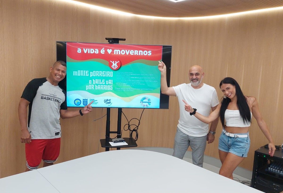 Tino Fernández Verónica Aboy e Luciano Gomes