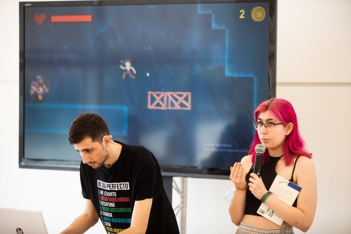 Participantes en la primera residencia artística de creación digital en el Gaiás