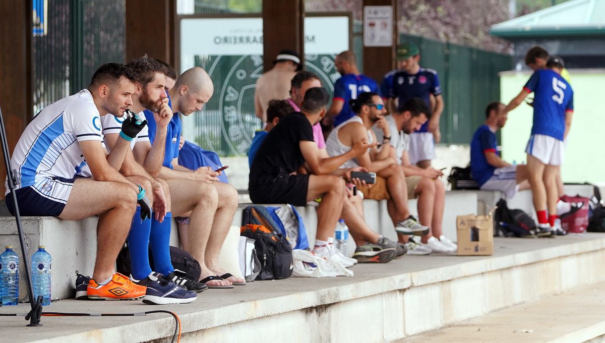 Primera jornada del Europeo de Fútbol Gaélico en Pontevedra