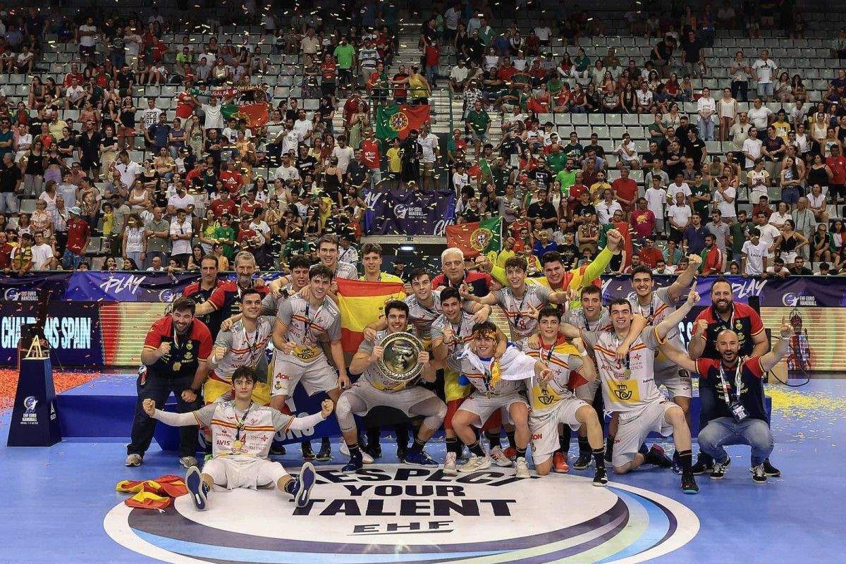 Os Hispanos Júnior, campións de Europa