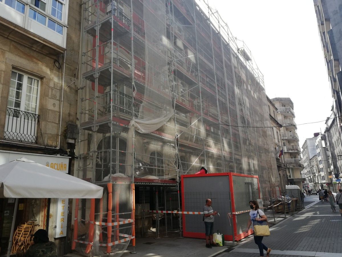 Sede do Concello de Pontevedra no número 30 da rúa Michelena