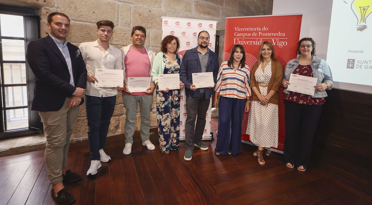 Entrega dos premios do certame Crea Economía Social