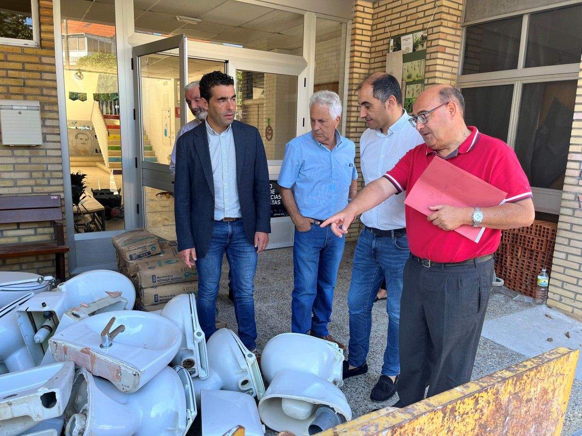 Visita ao CEIP de Viñas