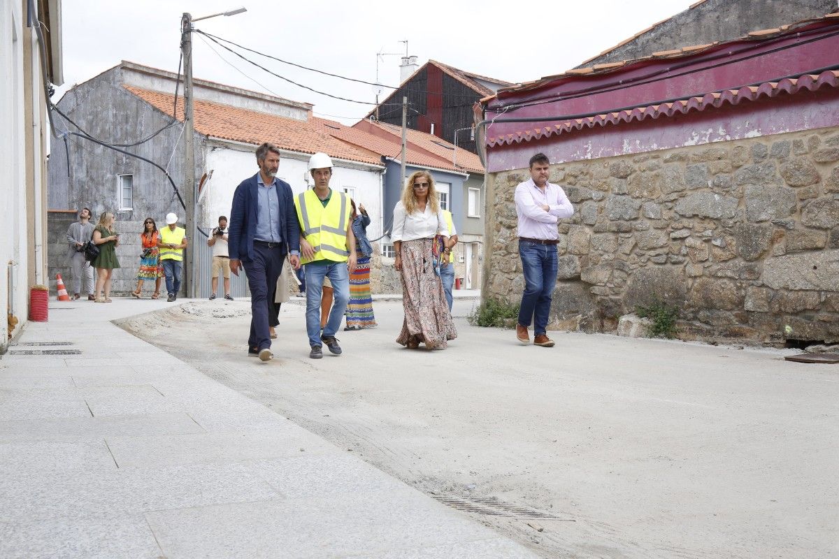 Visita a las obras de la calle Sobrán