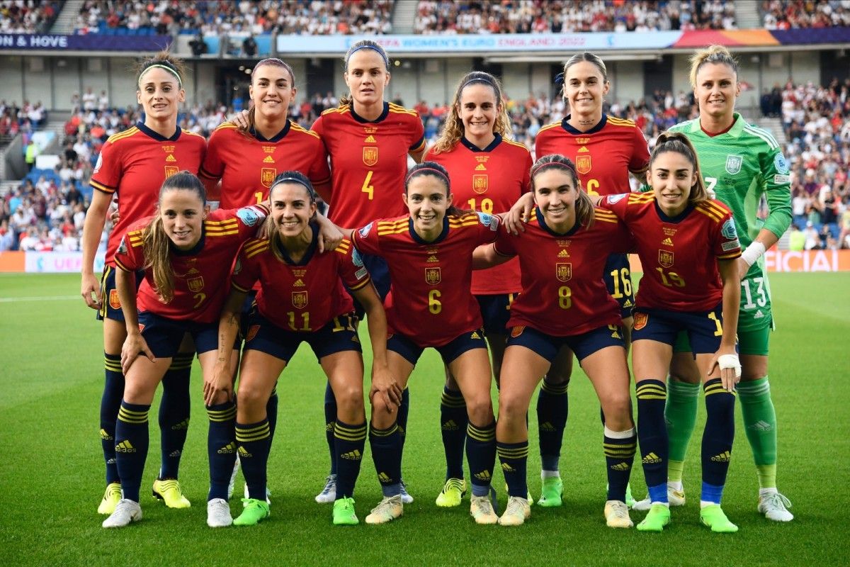 Once inicial de España nos cuartos de final da Eurocopa ante Inglaterra