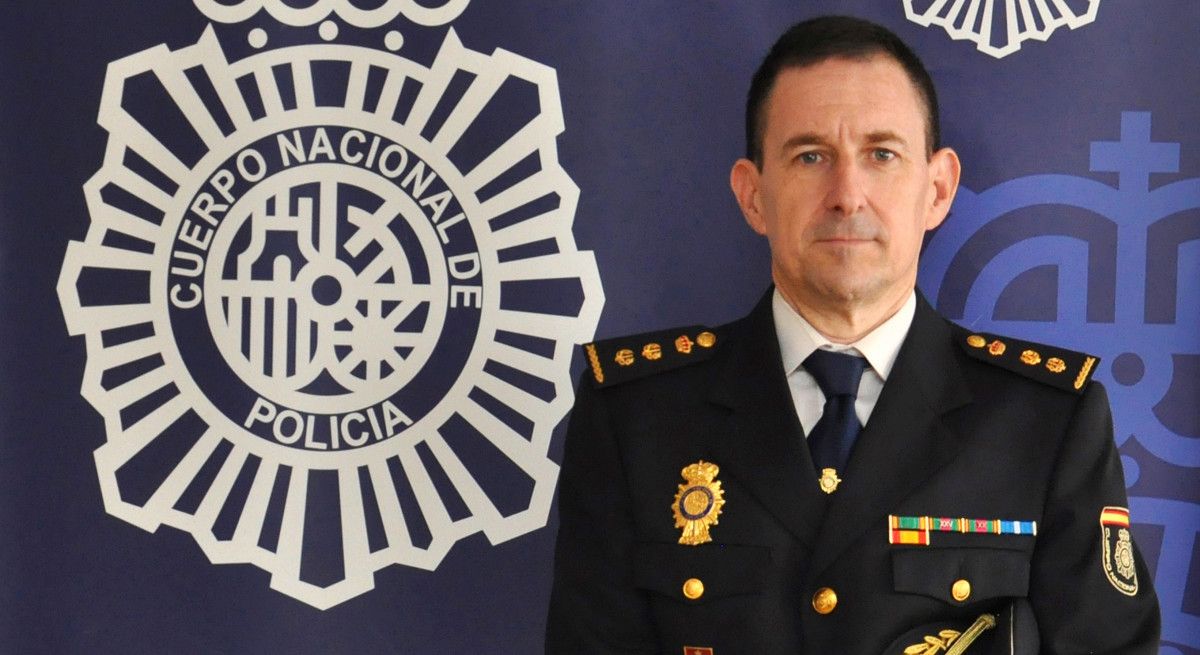Juan José Díaz Jiménez, comisario provincial da Policía Nacional