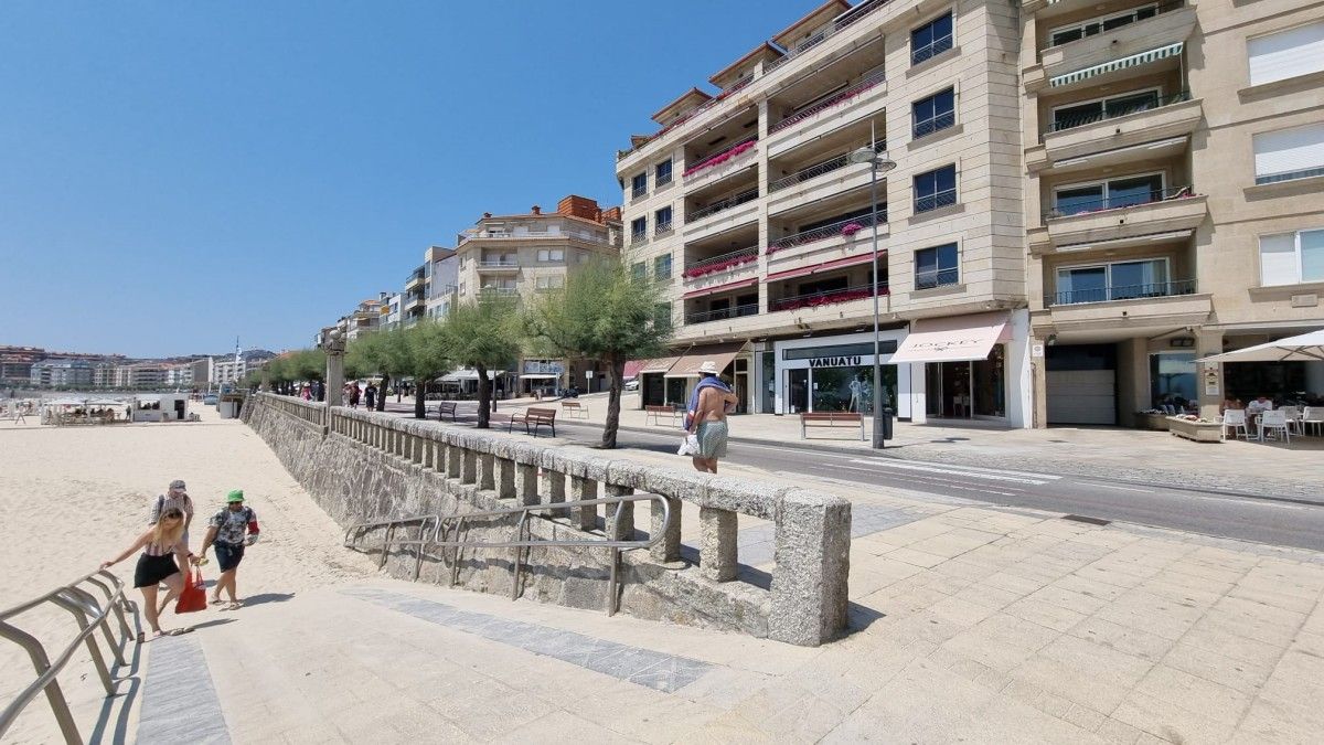 Paseo de Silgar, en Sanxenxo