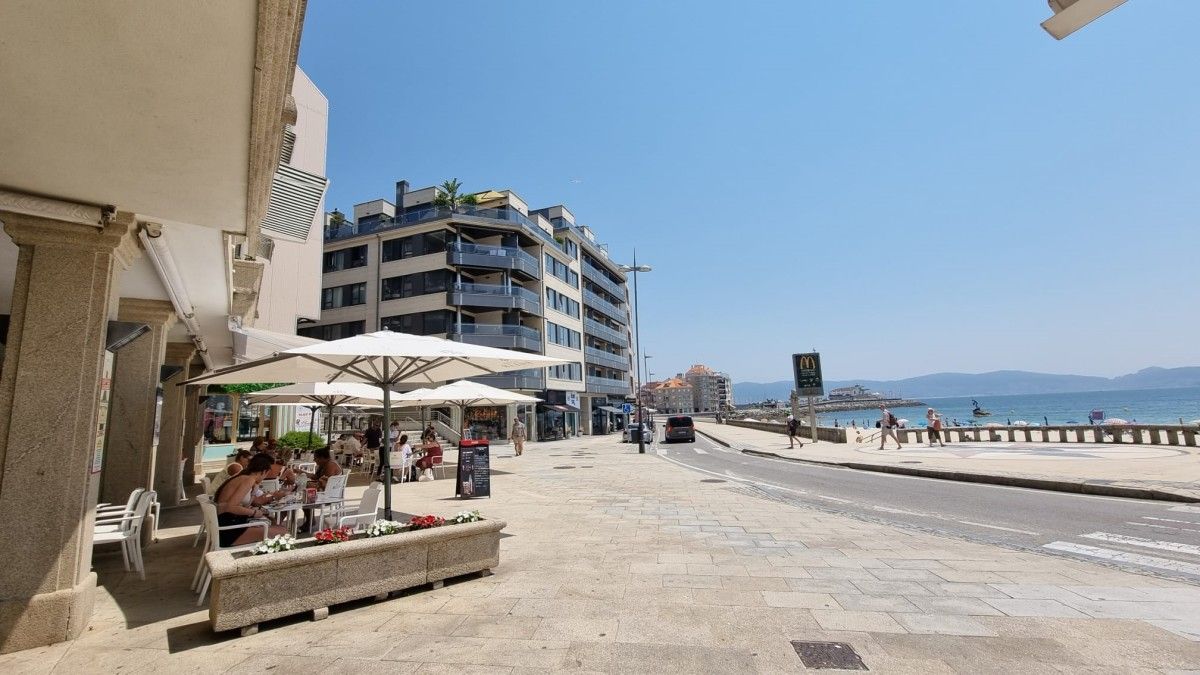 Paseo de Silgar, en Sanxenxo