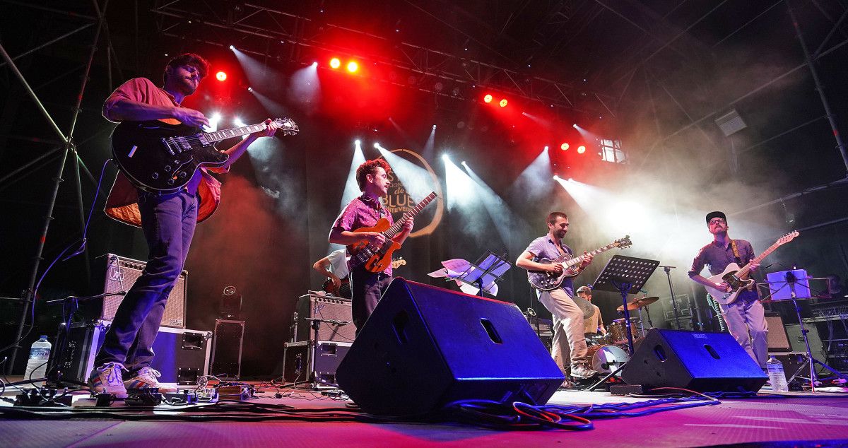André B. Silva co seu proxecto 'The Guit Kune do' no Festival de Jazz de Pontevedra