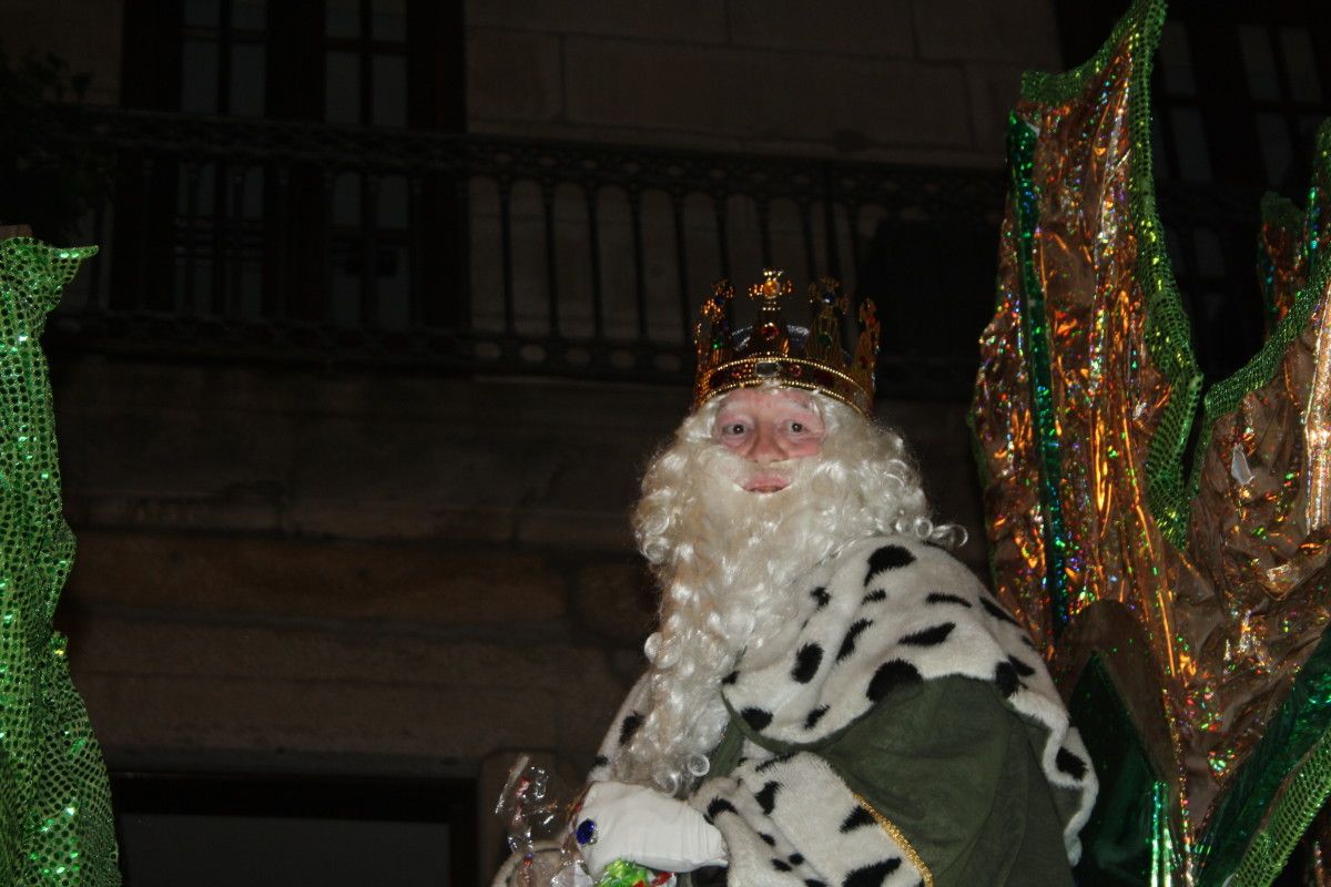 Cabalgata de Reyes por las calles de Pontevedra