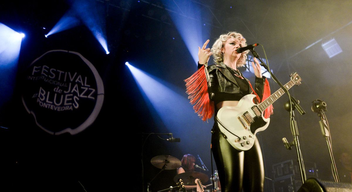 Concerto de Samantha Fish no Festival Internacional de Jazz de Pontevedra
