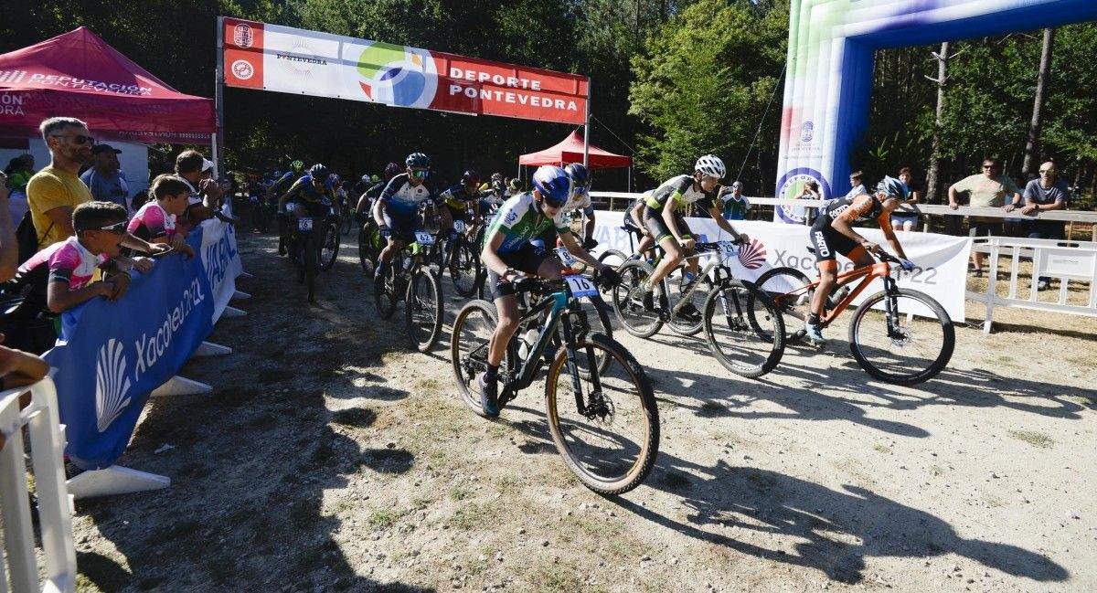 Sexta edición da mini BTT de Salcedo