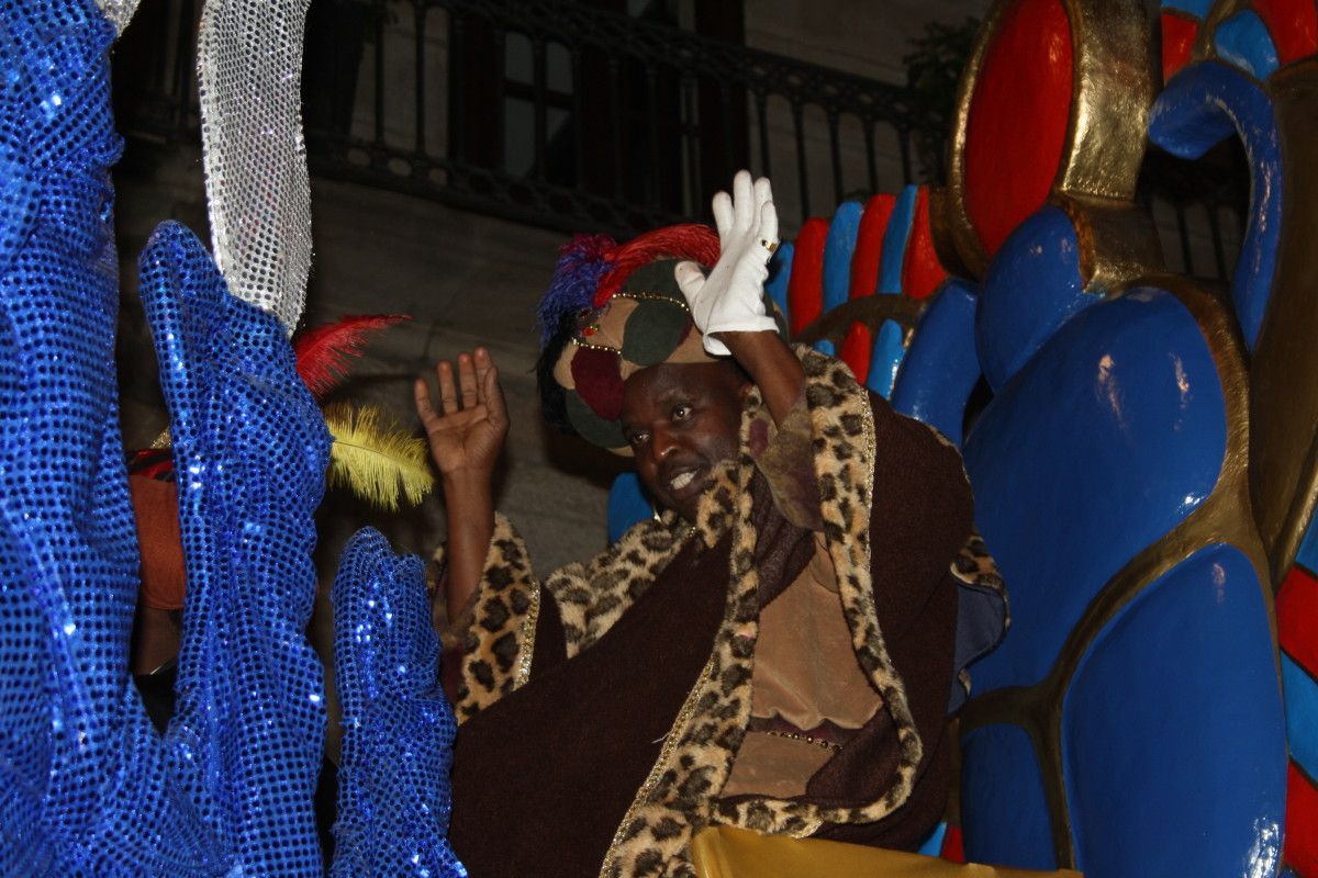Cabalgata de Reyes por las calles de Pontevedra