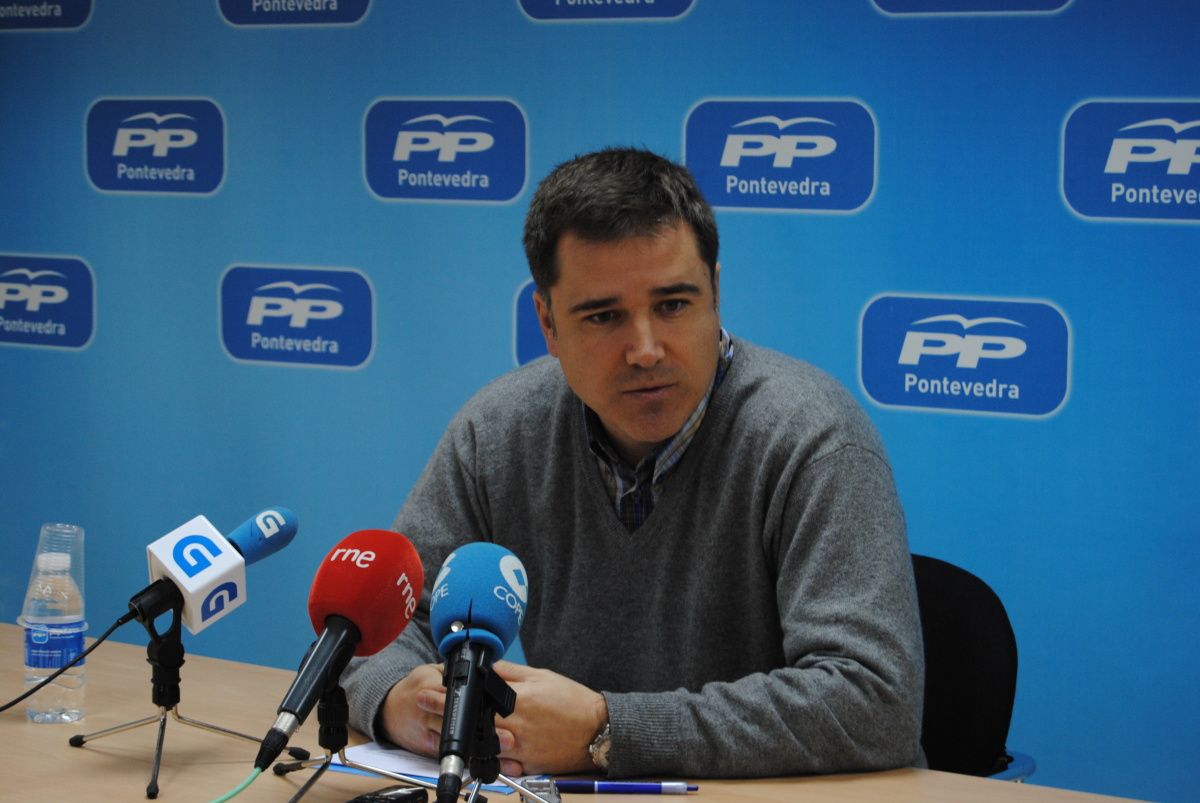 Jacobo Moreira, portavoz municipal del PP en Pontevedra Jacobo Moreira, portavoz municipal del PP en Pontevedra