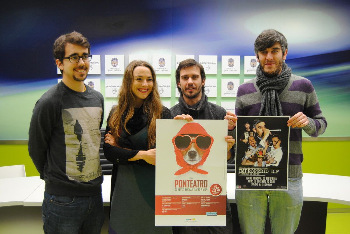 Presentación da obra "Improperio DF" da compañía Triatreros