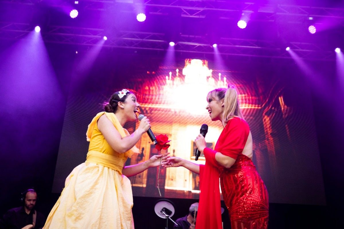 Concerto de música Disney con Gisela na Festa do Mar