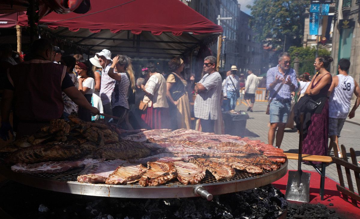 Comidas y celebraciones en la Feira Franca 2022