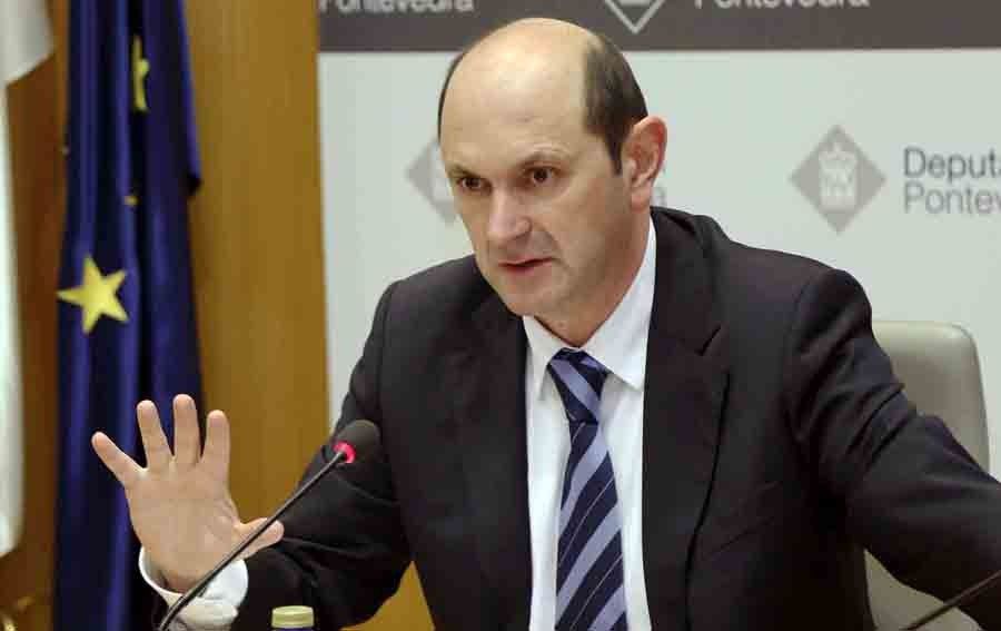 Rafael Louzán, presidente de la Deputación