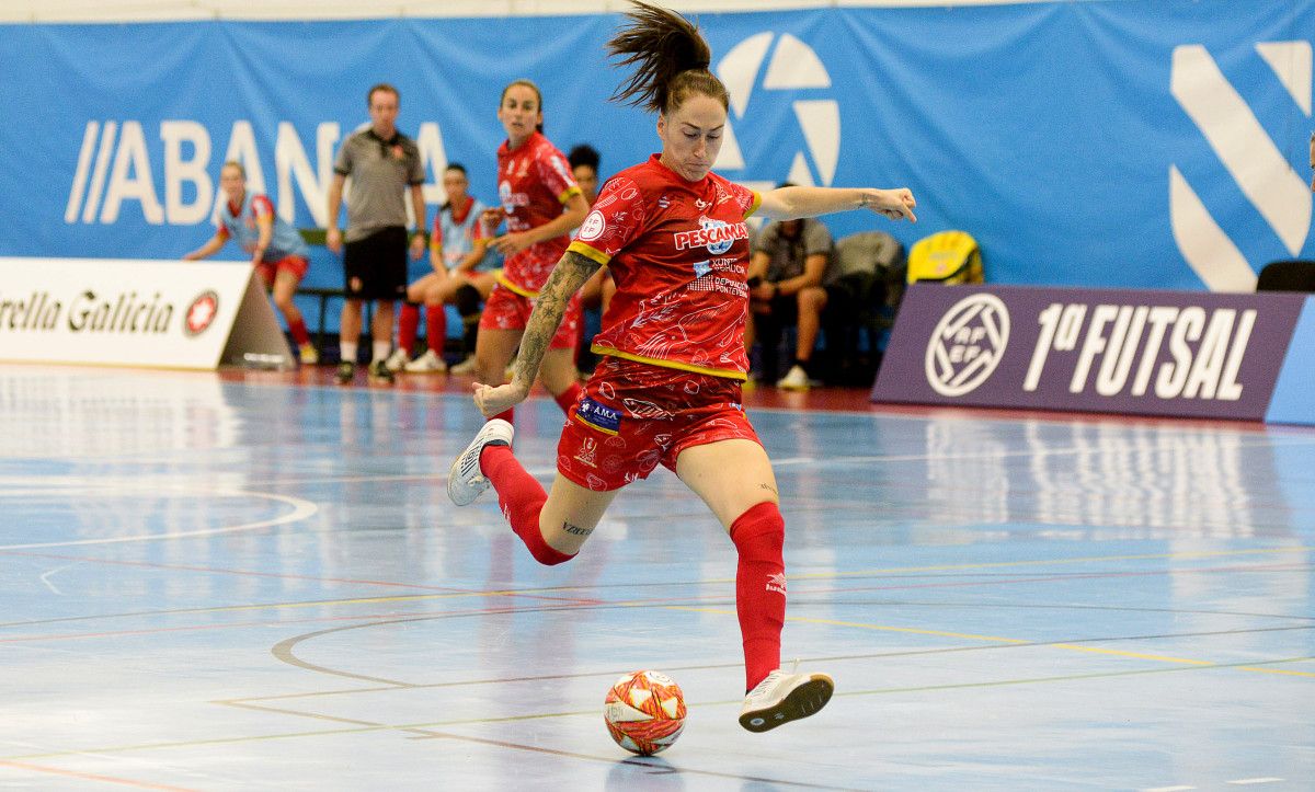 Partido entre Poio Pescamar e Móstoles na Seca