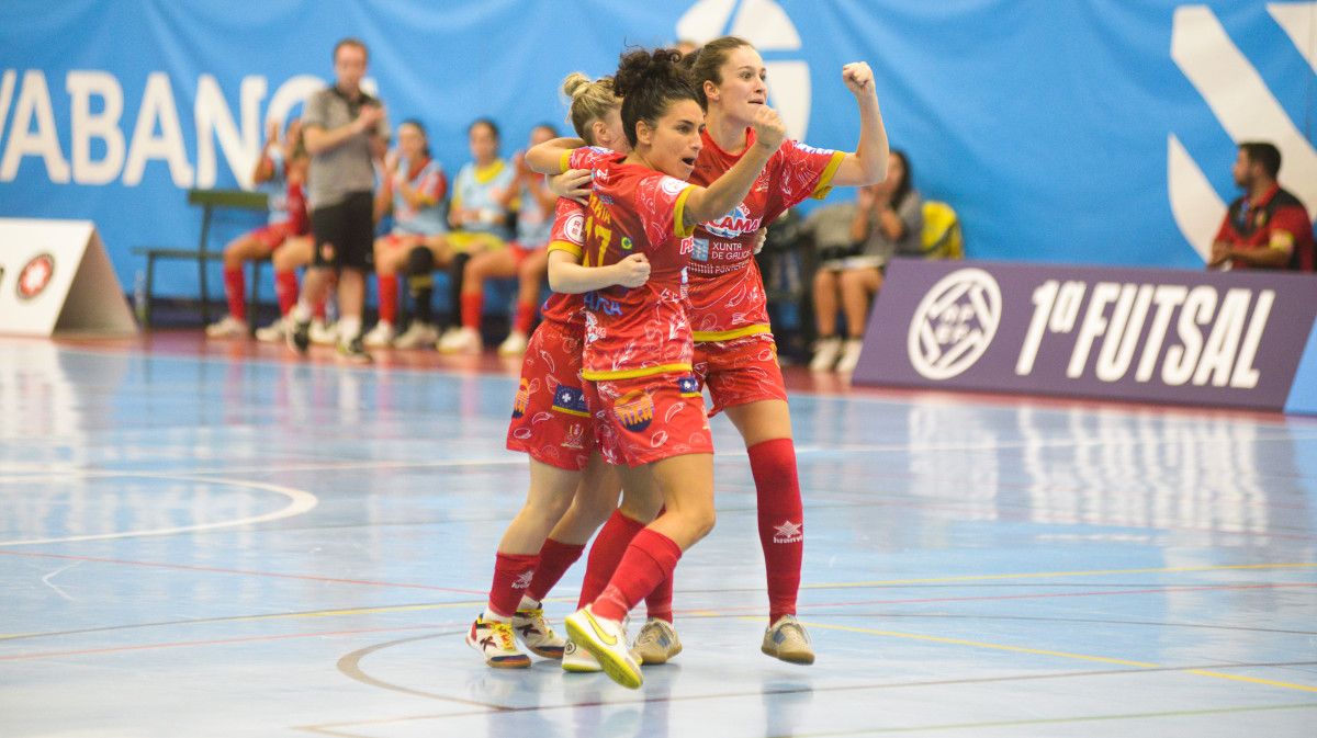 Partido entre Poio Pescamar e Móstoles na Seca