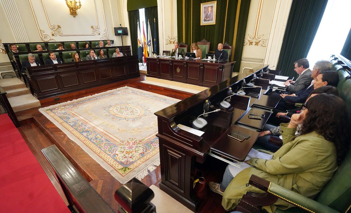 Pleno da Deputación de Pontevedra