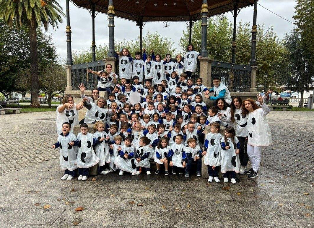 Samaín en el Colegio de La Inmaculada de Marín