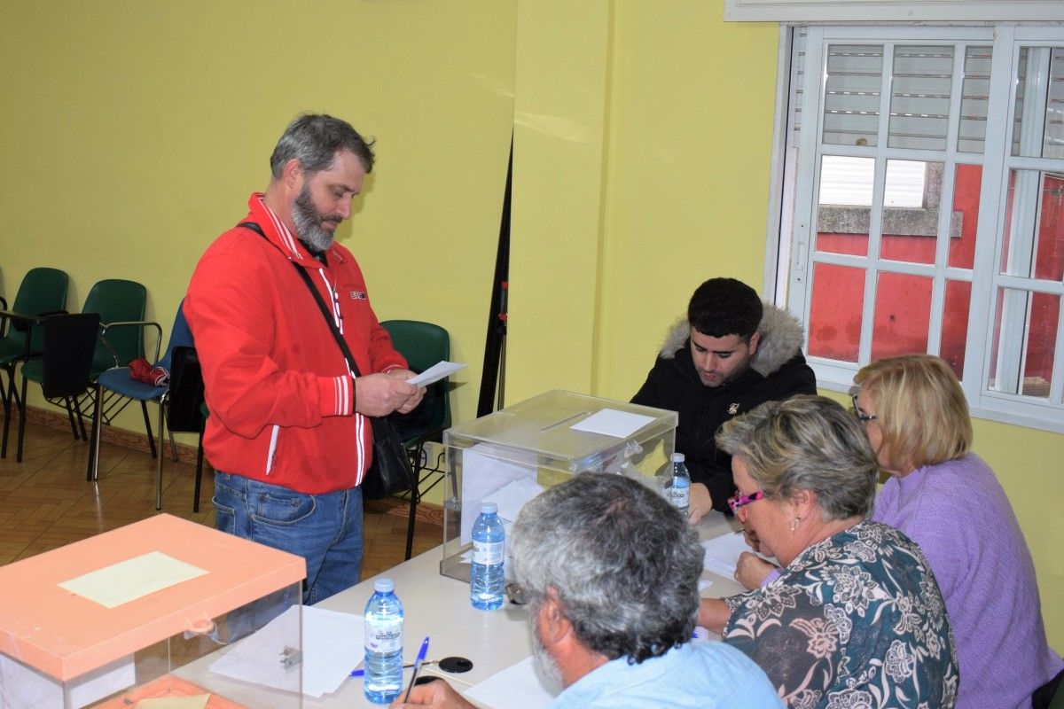 Jornada de votaciones en la cofradía de San Telmo