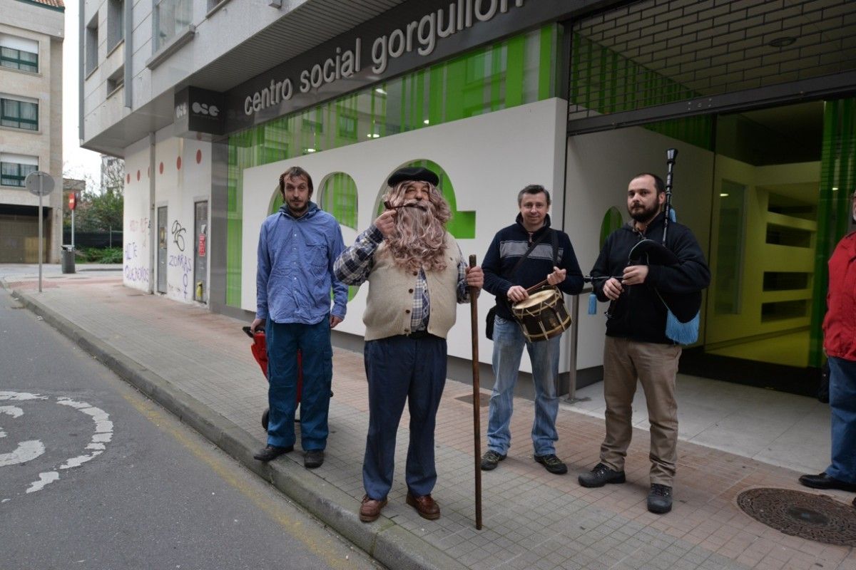 Visita del Apalpador a Eduardo Pondal y O Gorgullón