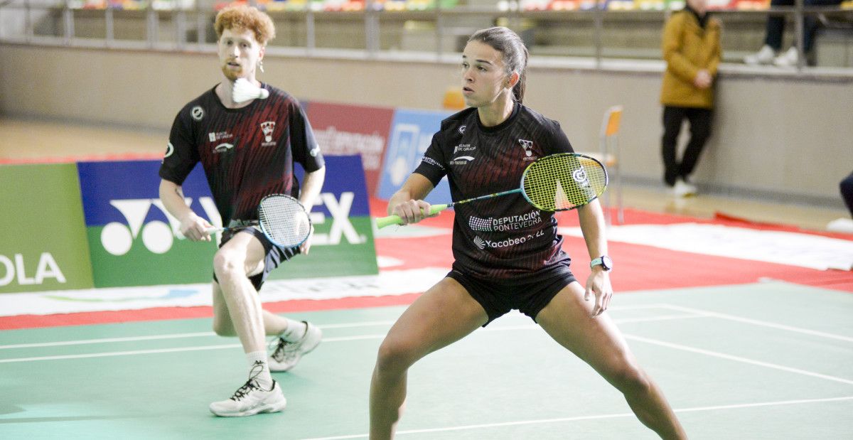 Partido entre Bádminton Ravachol e Benalmádena no CGTD