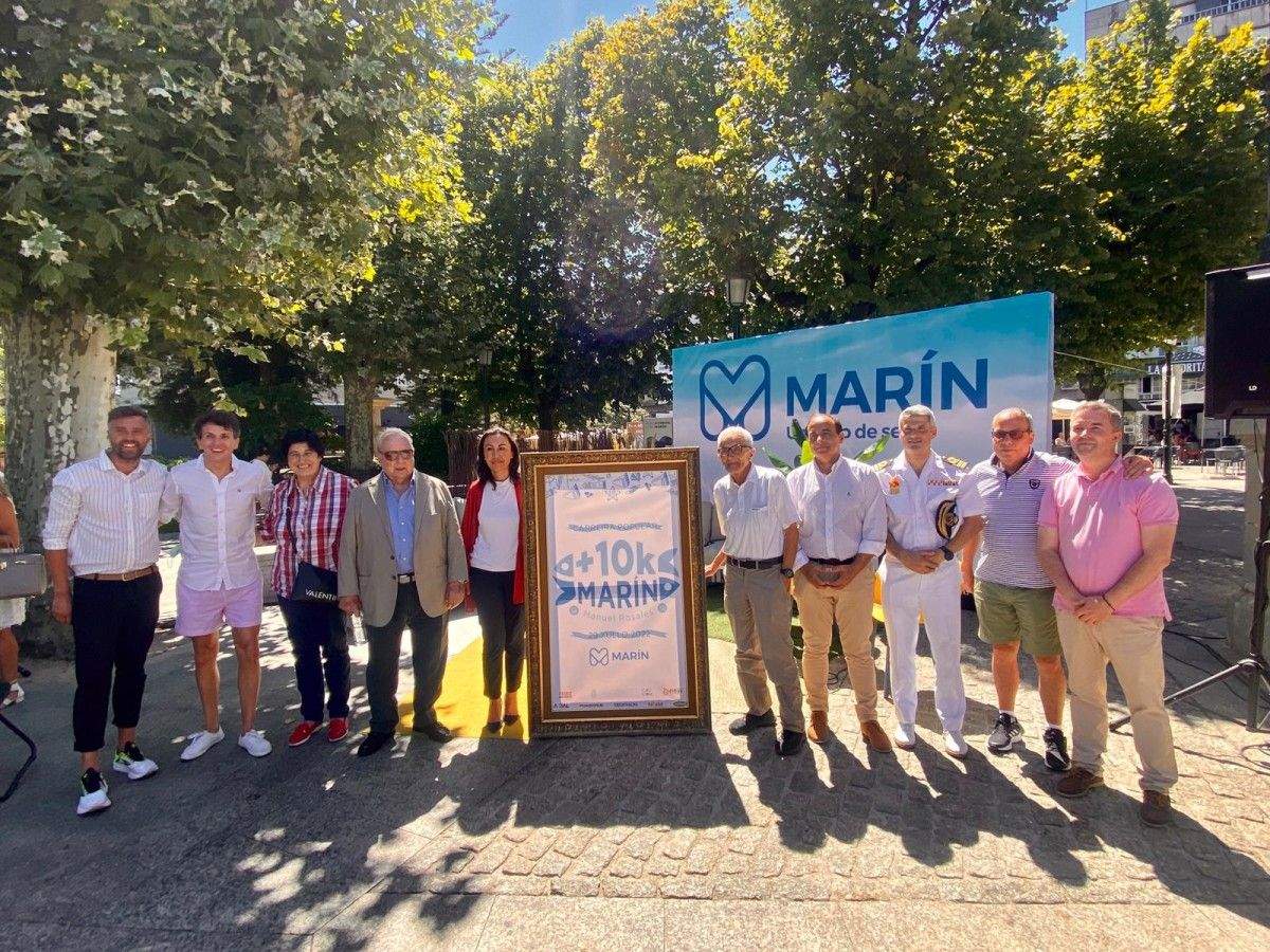 Presentación da novena edición da carreira +10 Manuel Rosales de Marín