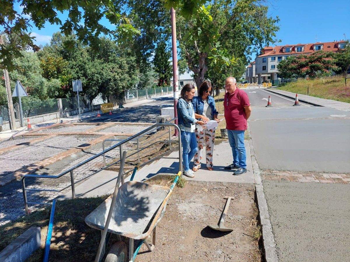 Nova plataforma única na Rúa 7 de Moraña