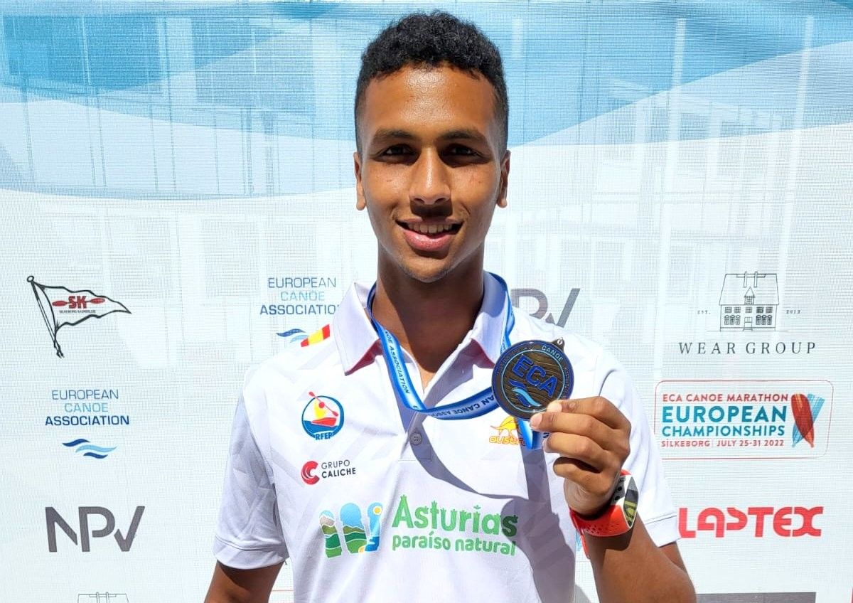 Diego Piñeiro, en el Europeo de Maratón de Dinamarca