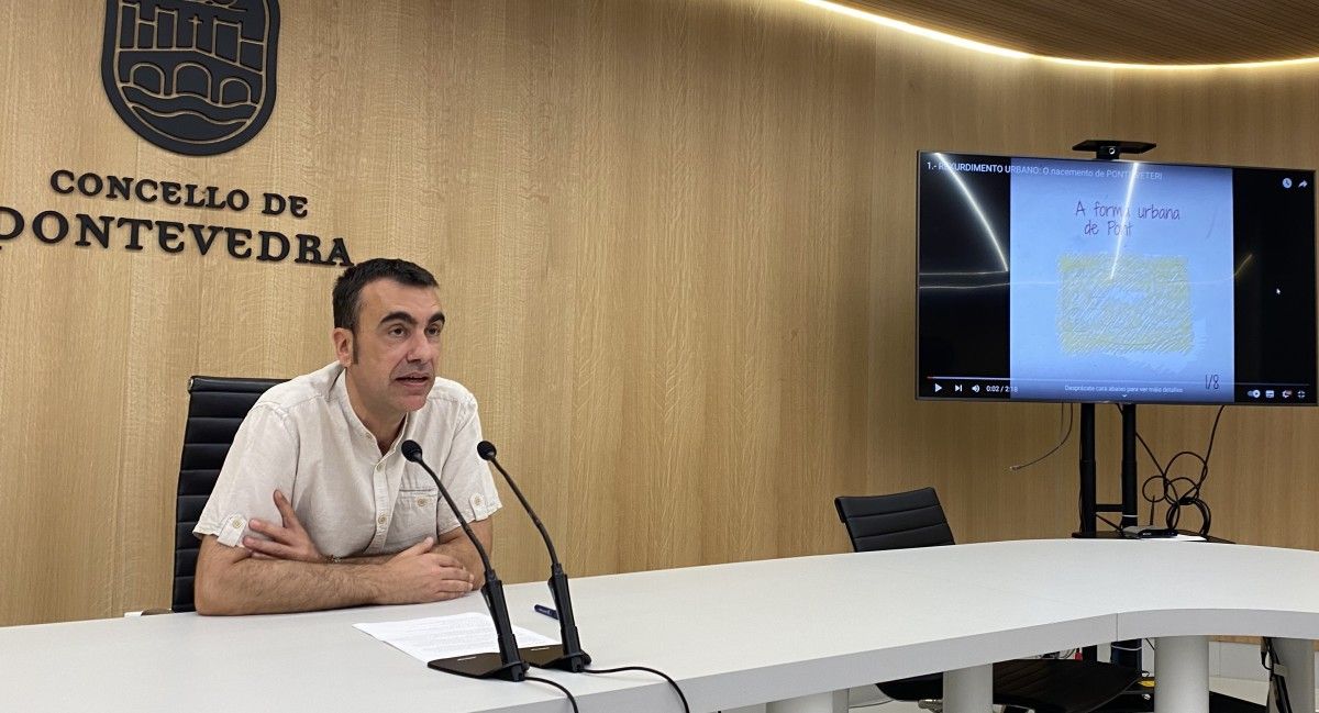Xaquín Moreda, concelleiro de Patrimonio Histórico