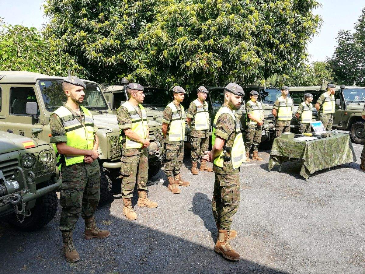 Patrullas de la Operación "Centinela gallego"